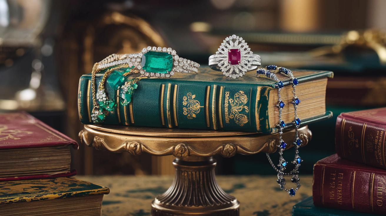 Biżuteria z kamieniami szlachetnymi w filmach i literaturze
