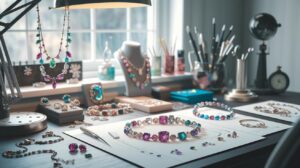 Biżuteria z kamieniami szlachetnymi w pracy - jak ją nosić?